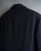 "EMPORIO ARMANI" Single-breasted oversized chester coat