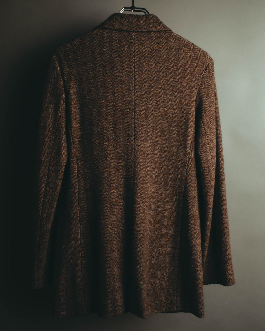 “WEEKEND MaxMara” 2010’s herringbone jersey single-button tailored jacket