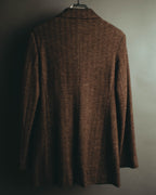 “WEEKEND MaxMara” 2010’s herringbone jersey single-button tailored jacket