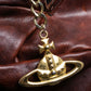 "Vivienne Westwood" Orb charm horizontal chain shoulder bag