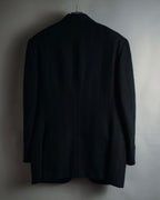 "HERMES" 90’s cashmere blend heritage vip limited tailored jacket