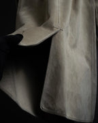 "LOUIS VUITTON" 00's Marc Jacobs period double-breasted suede coat