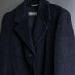 "Max Mara" Straight line silhouette single breasted chester coat