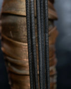 "Ferragamo" Gancini motif five row bracelet