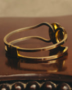 -SPECIAL- "Yves Saint Laurent" 80's-90's Iconic cassandre logo vintage bangle