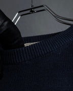 "HERMES" 80's-90's Minimalist design cotton knit