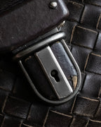 "BOTTEGA VENETA" Intrecciato design briefcase bag