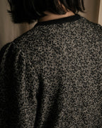 "Christian Dior PRETA PORTER"
Ribbon design mixed yarn knit pullover