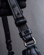 "MAISON MARGIELA" Glam Slam black one shoulder bag