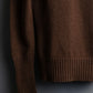 "HERMES" 100% cashmere V neck design knit