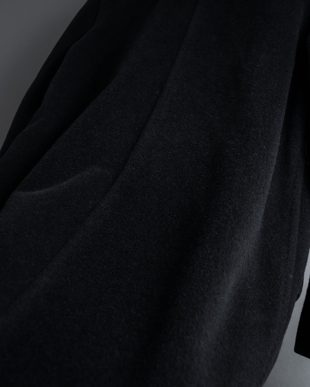 "Max Mara" 90''s-00's Actress collar design long coat