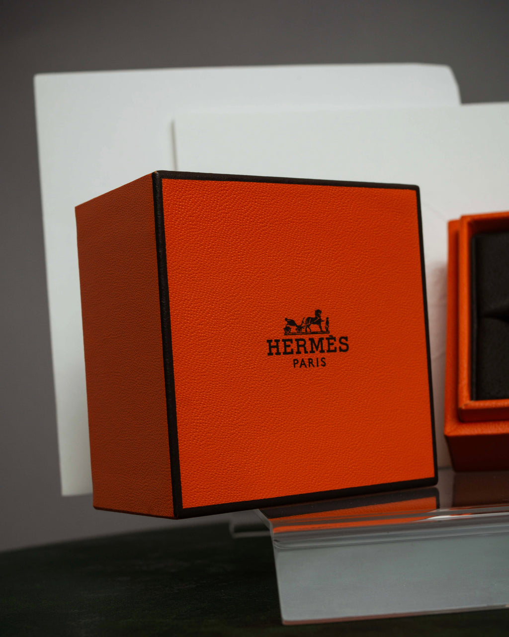 "HERMES" Vertige polished silver 925 ring