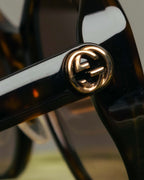 "GUCCI" 2010's Tortoiseshell oversized sunglasses
