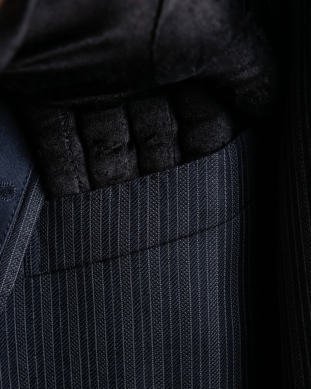 "PAUL SMITH" Satin-switched striped tailored jacket