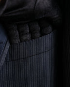 "PAUL SMITH" Satin-switched striped tailored jacket