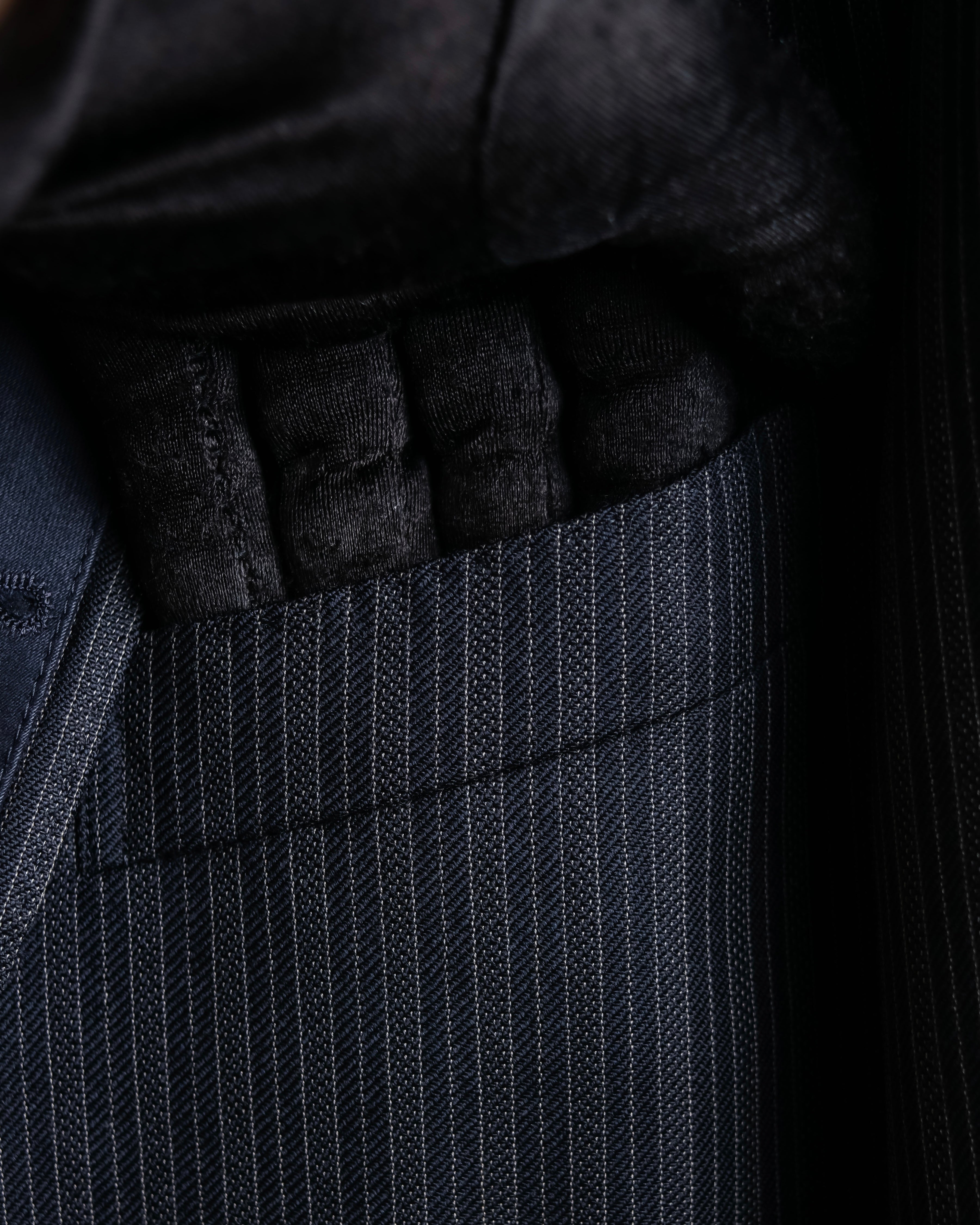 "PAUL SMITH" Satin-switched striped tailored jacket