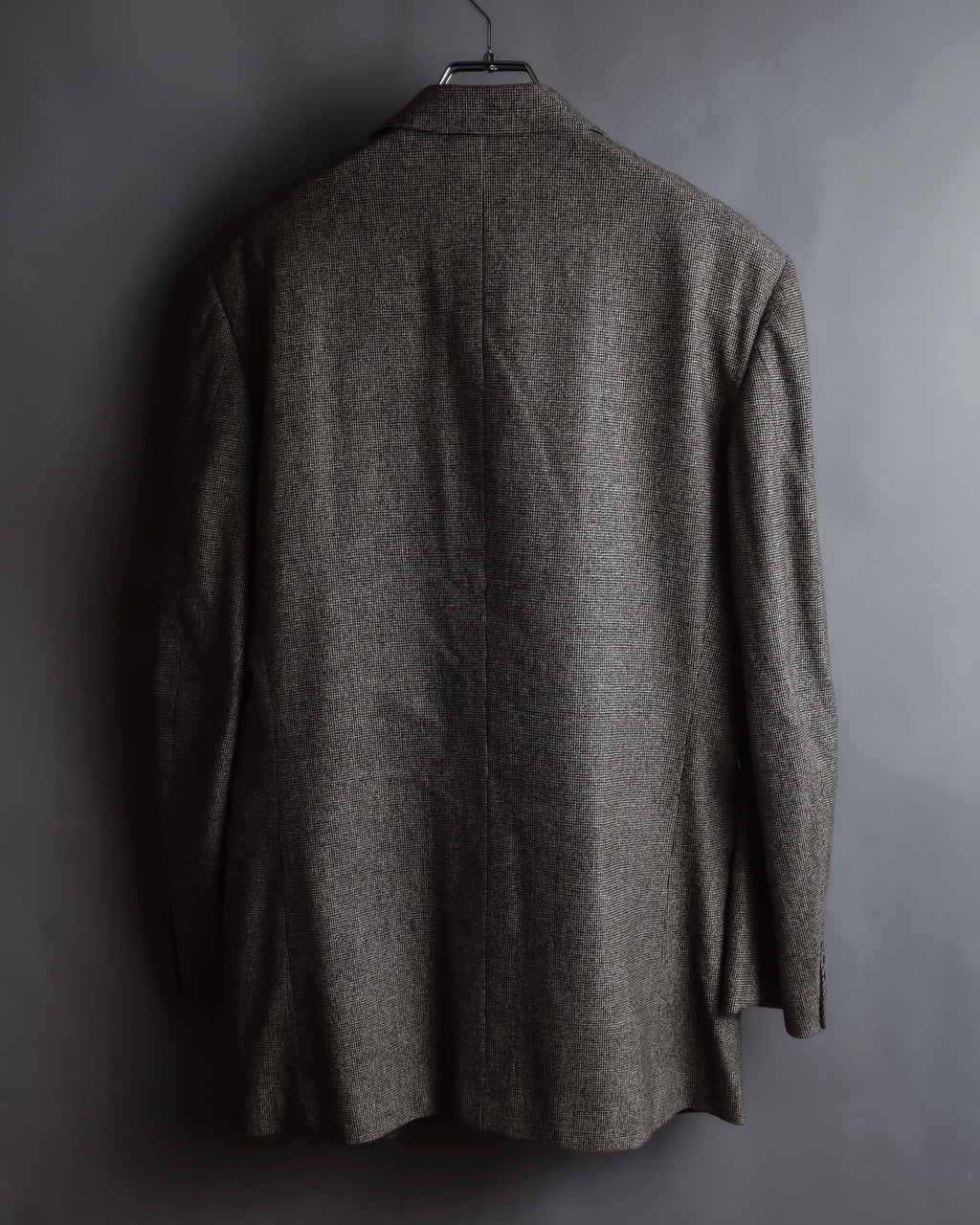 "BROOKS BROTHERS" Melange tweed three-piece suit