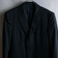 "ISSEY MIYAKE MEN" Shawl collar tailored jacket and two pleat tapered slacks set up