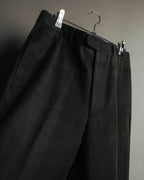 -SPECIAL- "Hermès" 90's-00's Refined cotton trousers