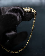 "Christian Dior" Twisted chain design bracelet