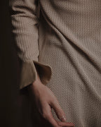 "Christian Dior" 90’s sculptural mesh-knit tunic