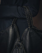 -SPECIAL- “VALENTINO GARAVANI” 2006-2009 Histoire whipstitch leather tote bag