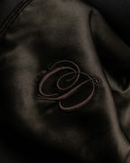 "Christian Dior Boutique Paris" Beautiful waist-shape shawl collar long coat