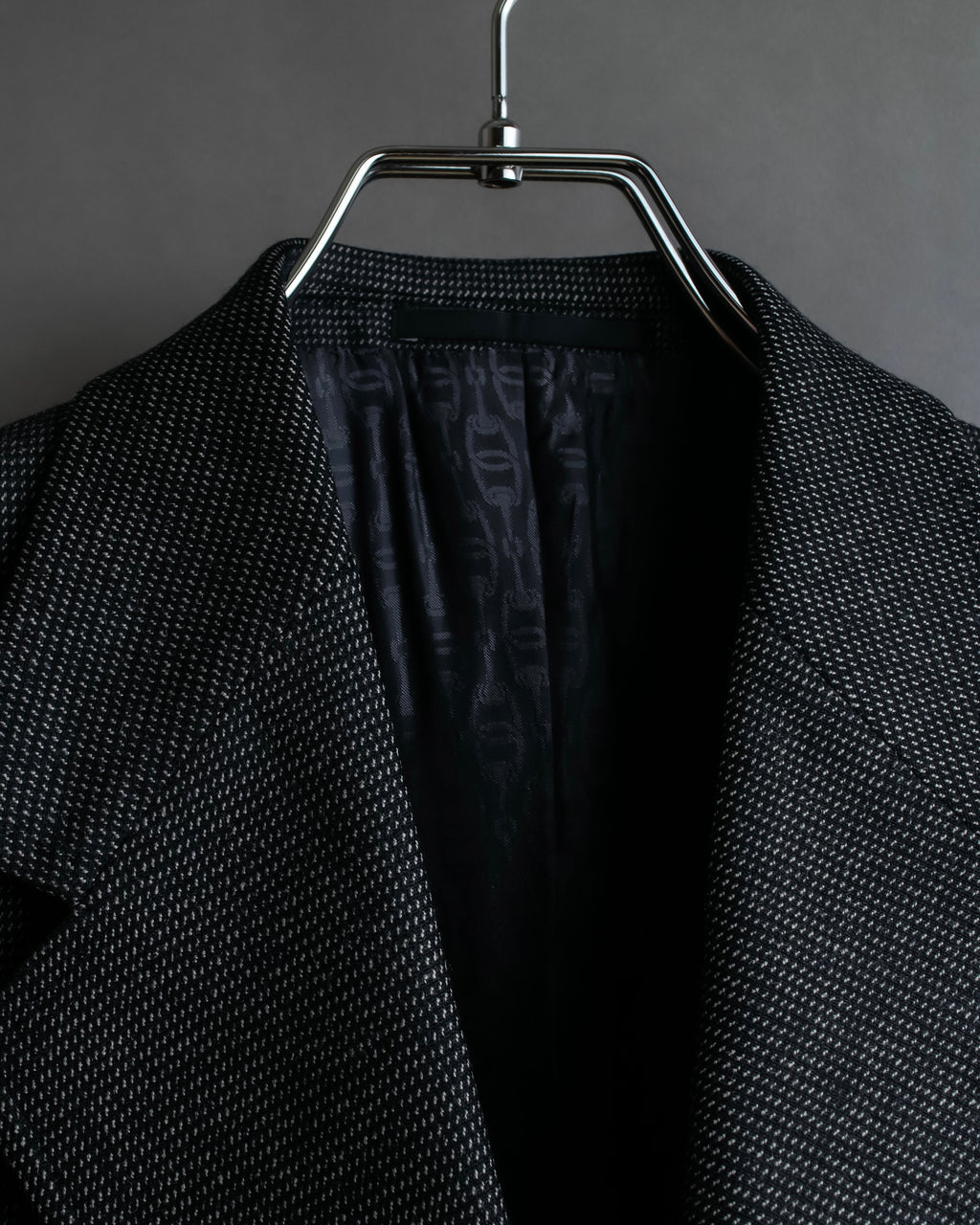 "GUCCI" 90's Tom Ford period bird eye weave set up