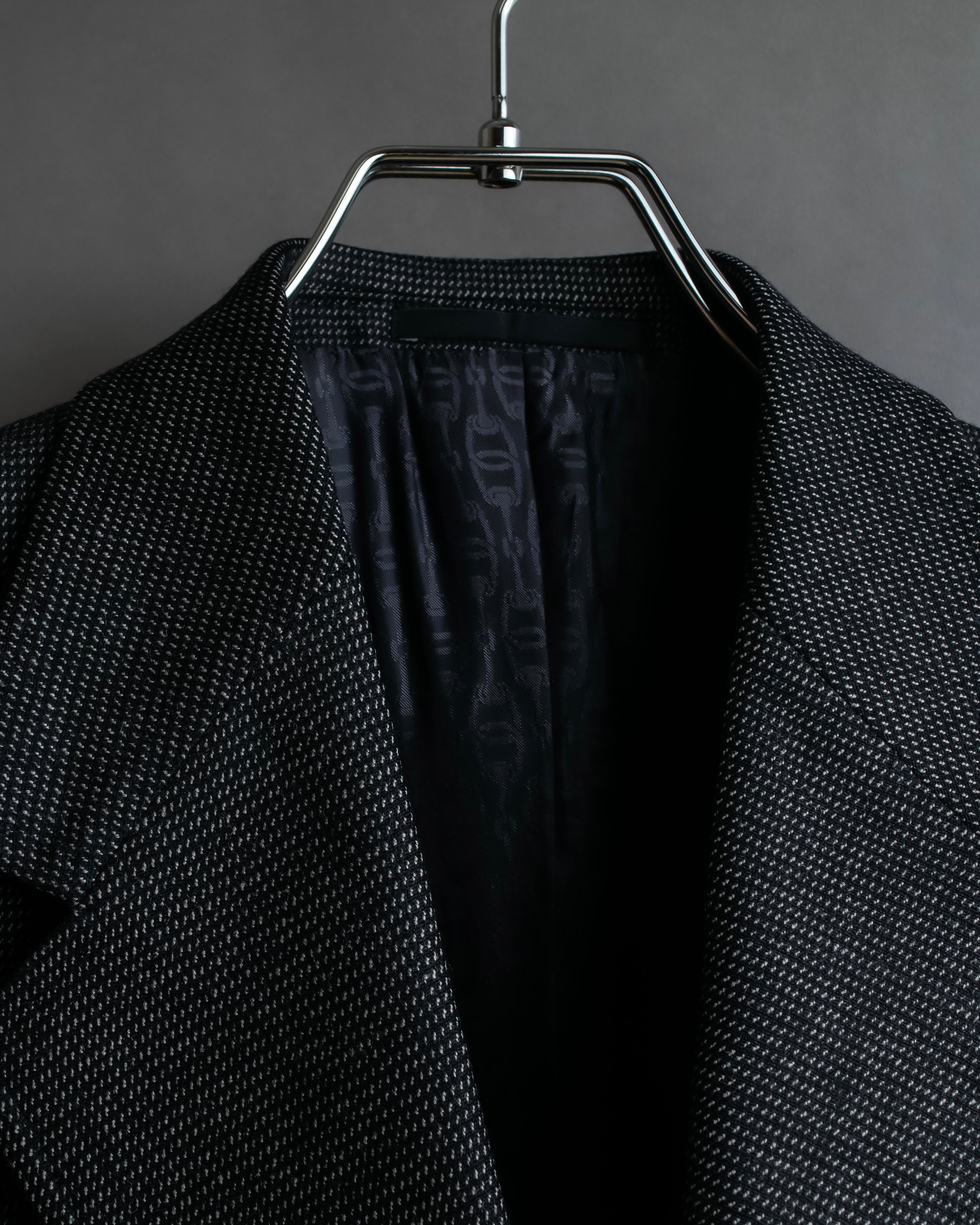 "GUCCI" 90's Tom Ford period bird eye weave set up