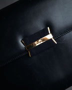 “Salvatore Ferragamo” 90’s Vara ribbon box calf shoulder bag