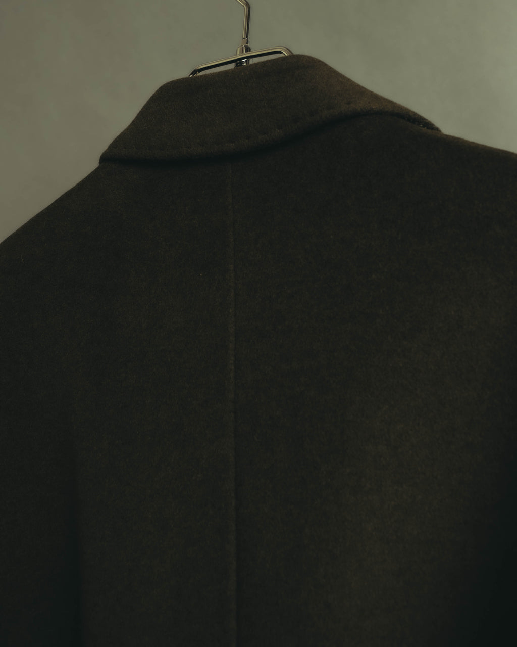 “Max Mara” 00’s Belted angora blend long coat