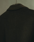 “Max Mara” 00’s Belted angora blend long coat