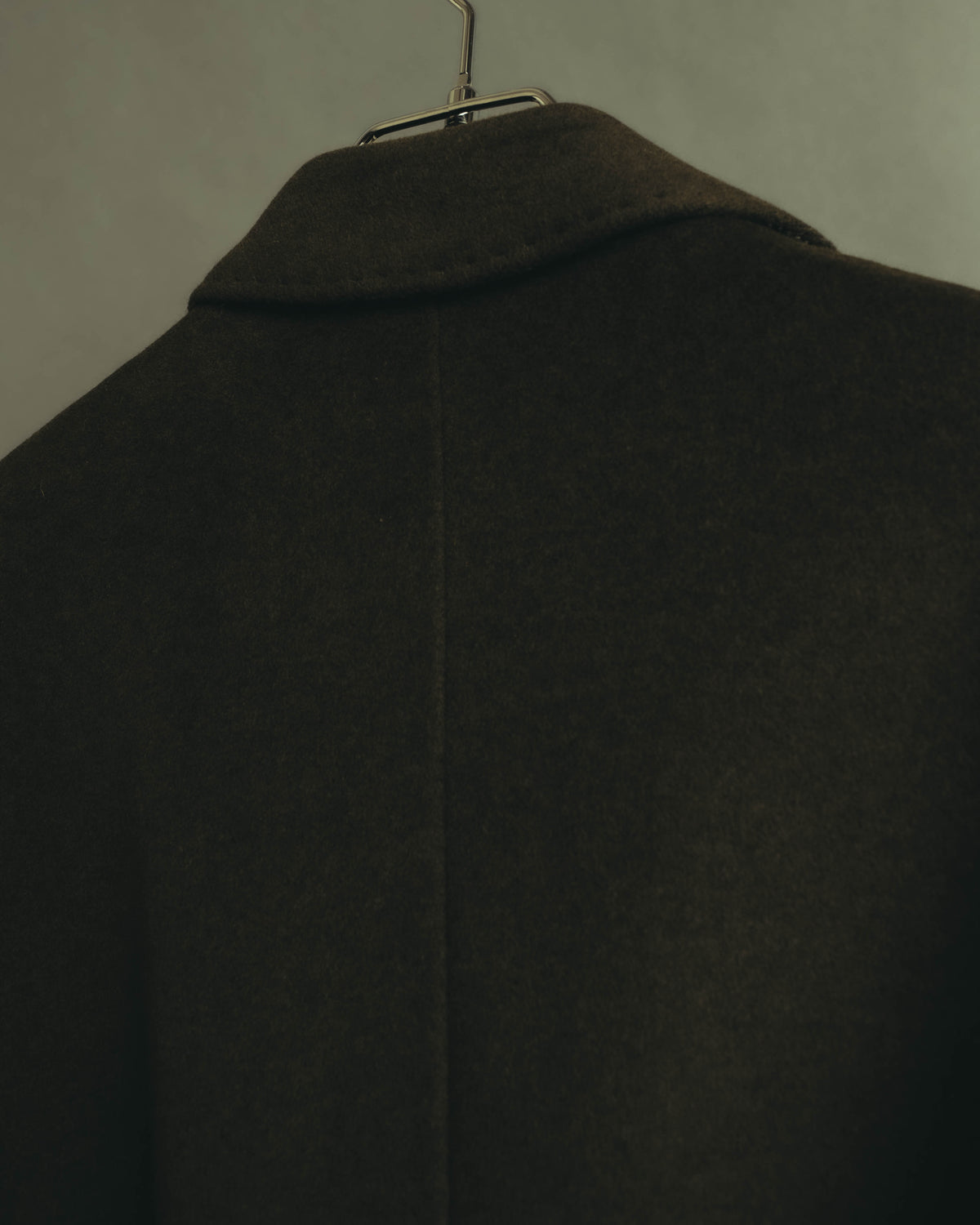 “Max Mara” 00’s Belted angora blend long coat