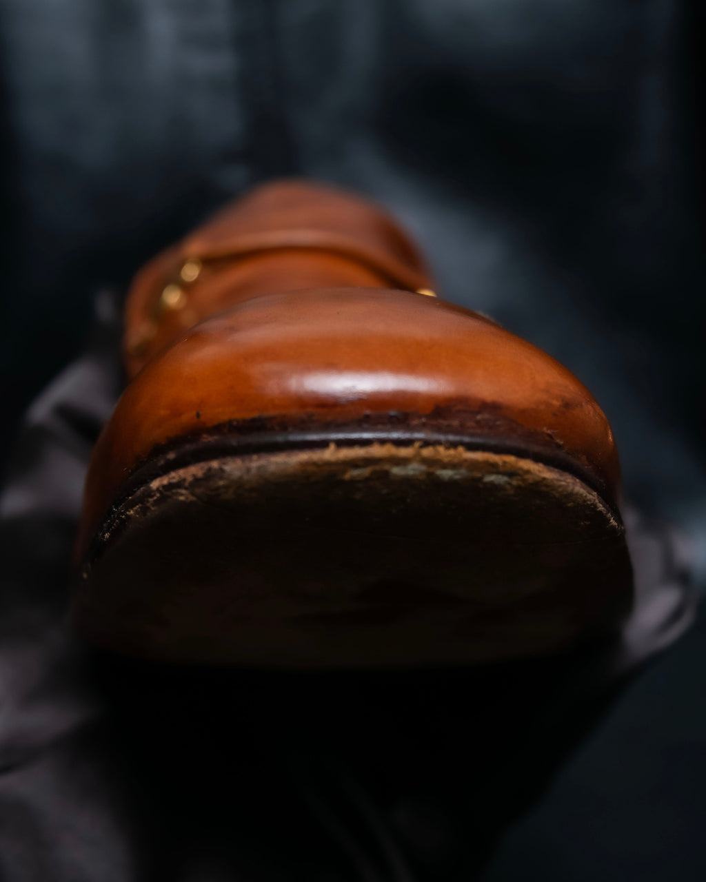 “CELINE” triomphe belt designed loafers