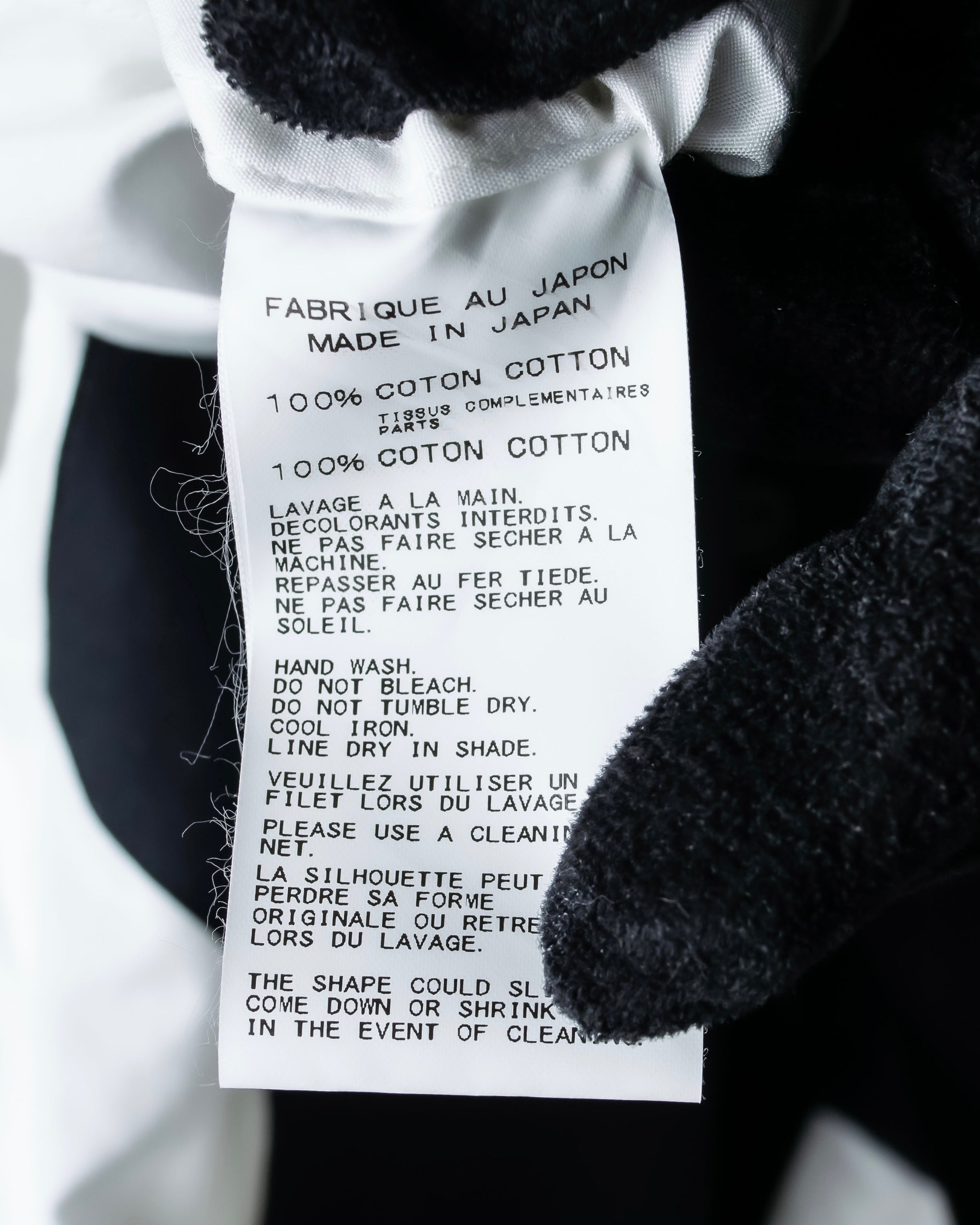 "Yohji Yamamoto POUR HOMME"
13AW Tuxedo vest fake layered design shirt