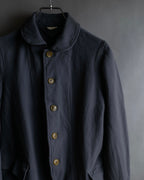 "COMME des GARCONS COMME des GARCONS" Stitchwork placket cut line coat