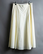 "FENDI" hole pattern and tack designed skirt