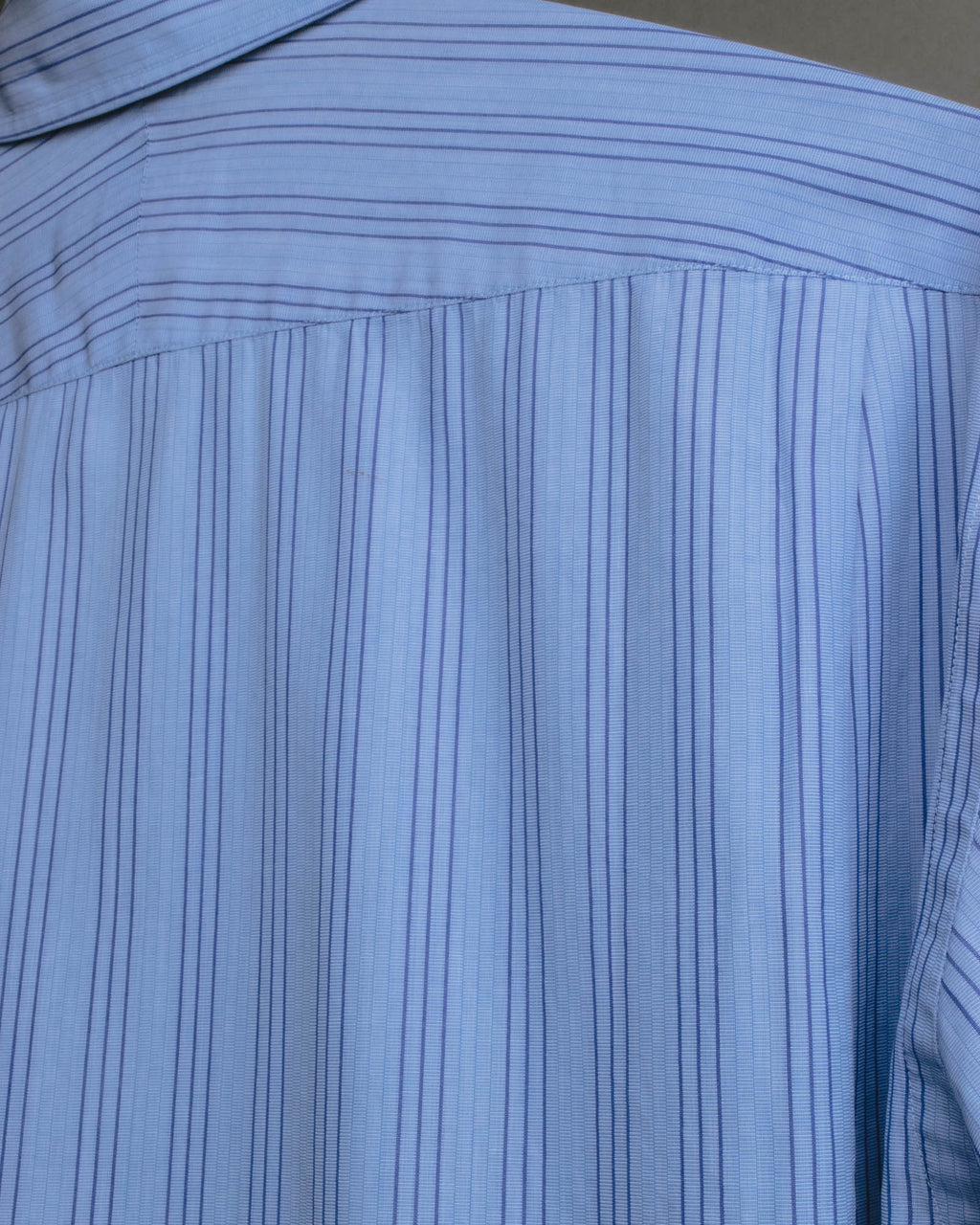 "Hermès" 90's-00's Striped cotton button-down shirt