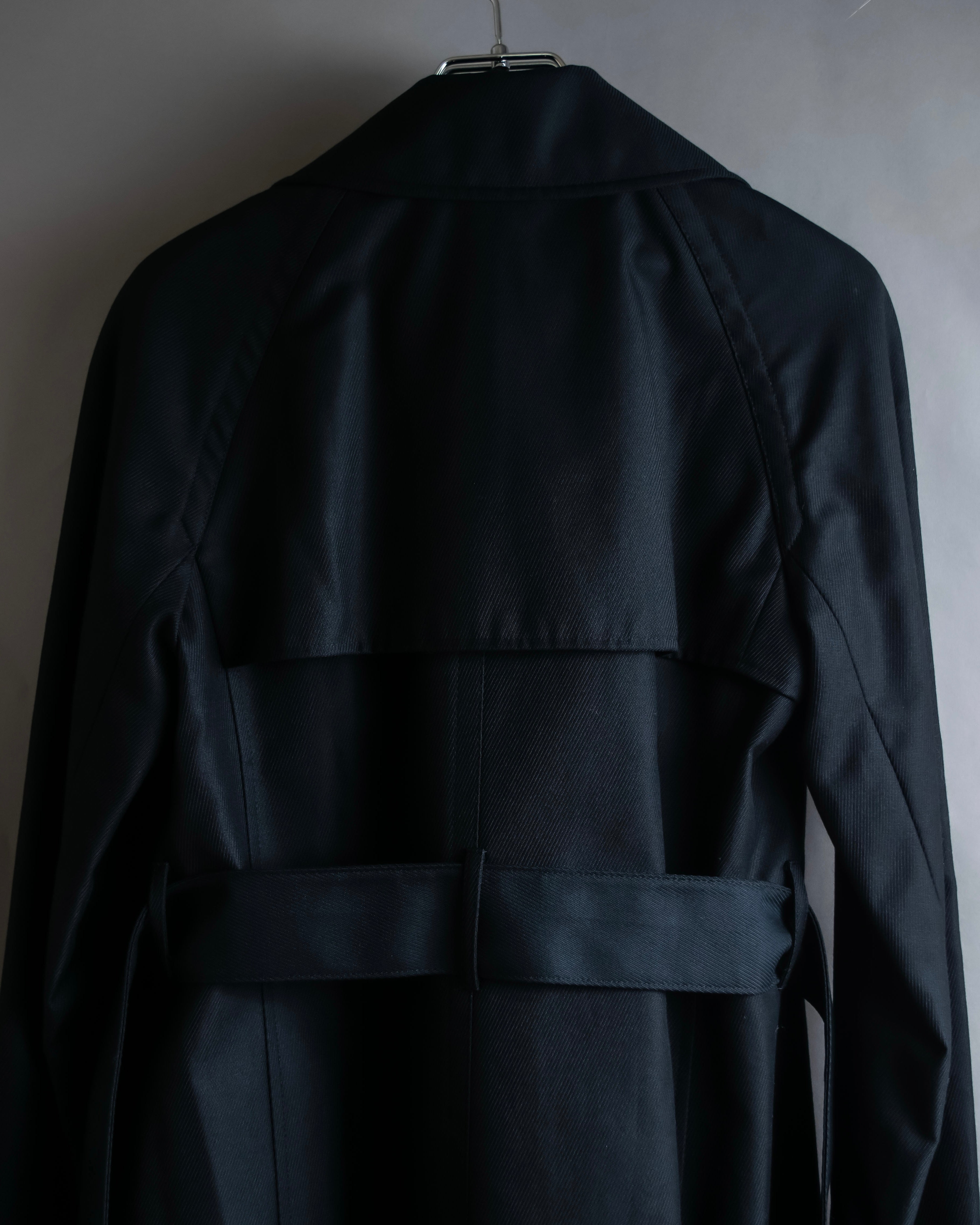 "Dolce &amp; Gabbana" Double-breasted belted mid length trench coat