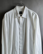 "ARMANI EXCHANGE" Different weave patterns cotton shirt