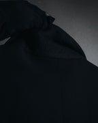 "ANN DEMEULEMEESTER" 90年代-00年代 流体人造丝原羊毛定制夹克