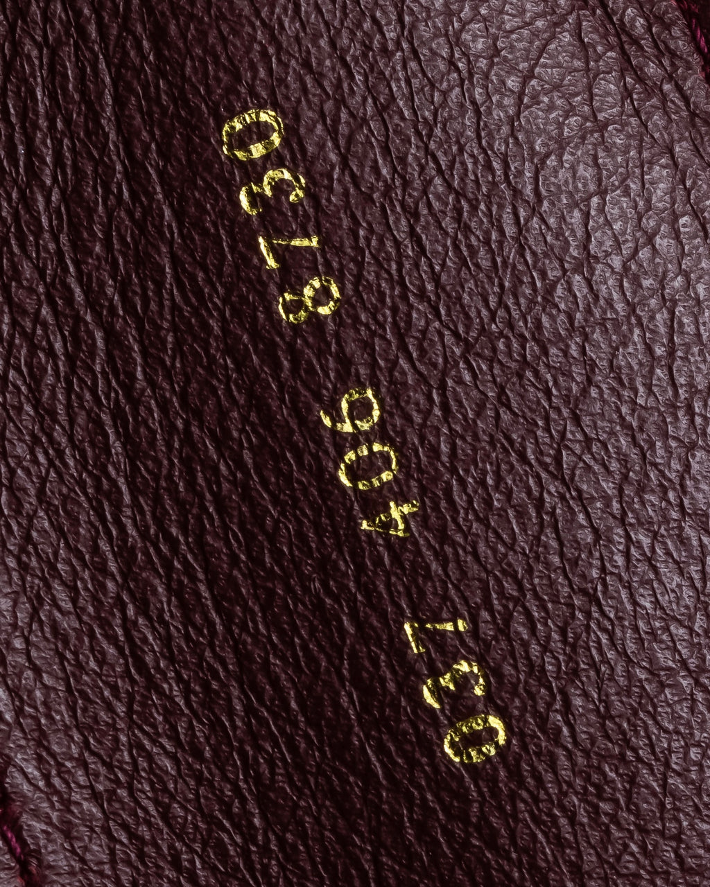 "GUCCI" Equus-derived bordeaux leather belt