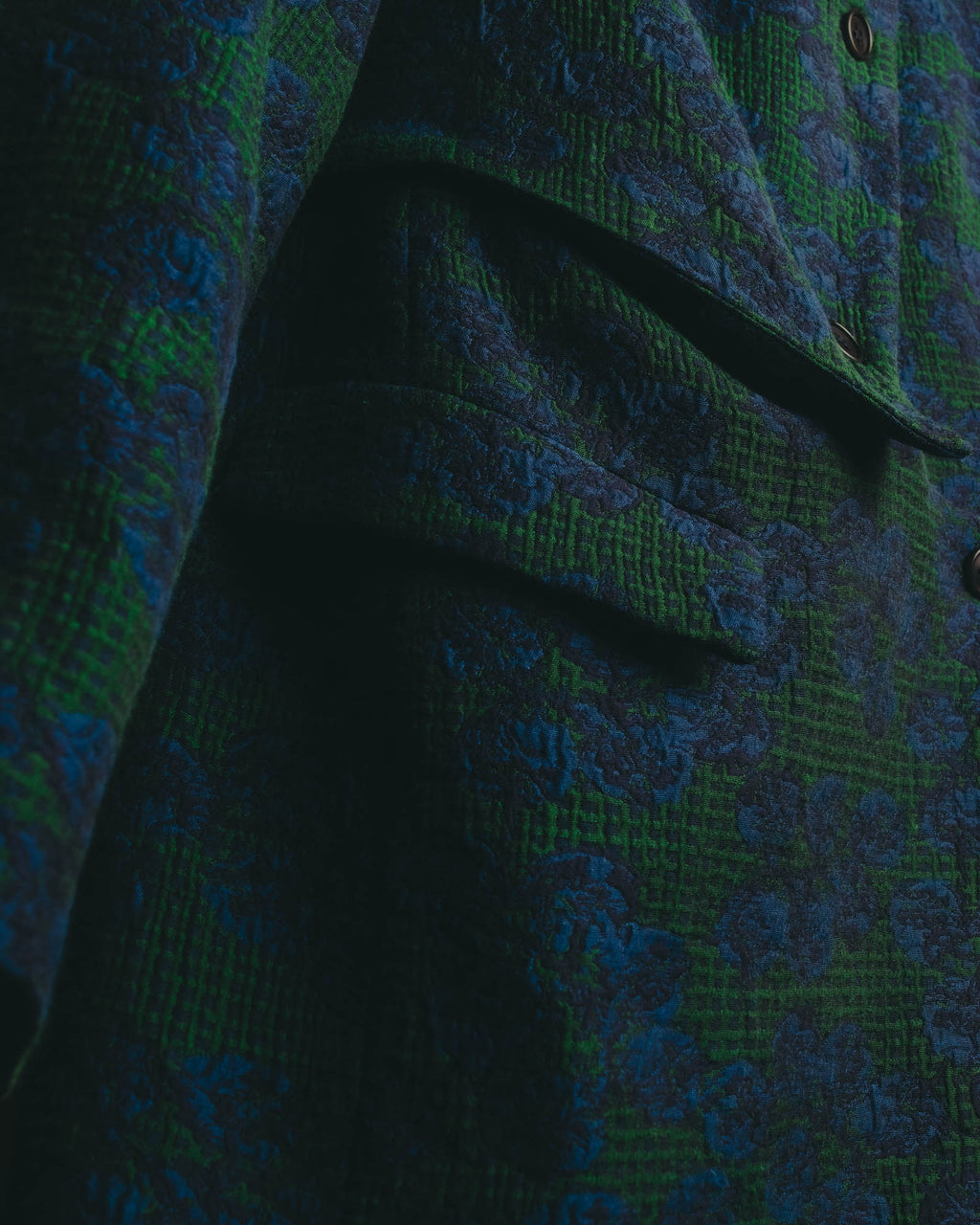 "HENRIK VIBSKOV" 2020's Textured jacquard long coat