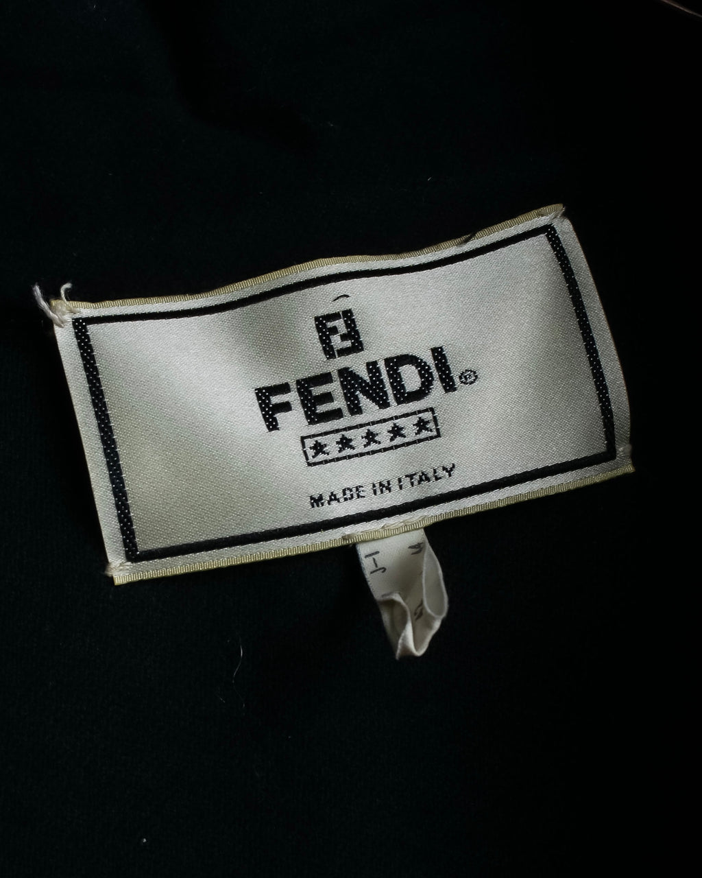 "FENDI" 00'sDouble collar design flared silhouette coat