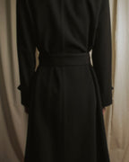 Abrigo envolvente con cinturón de los años 90 de Christian Dior