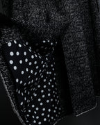 "Dolce & Gabbana" Double-breasted beautiful tweed long coat