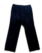 BURBERRY/ Slim Fit Single Breasted Corduroy Set Up Black
