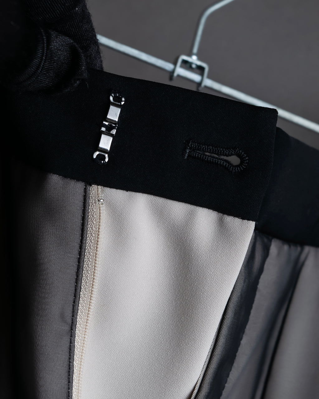 "LANVIN en Bleu" Sheer layered sarouel wide pants