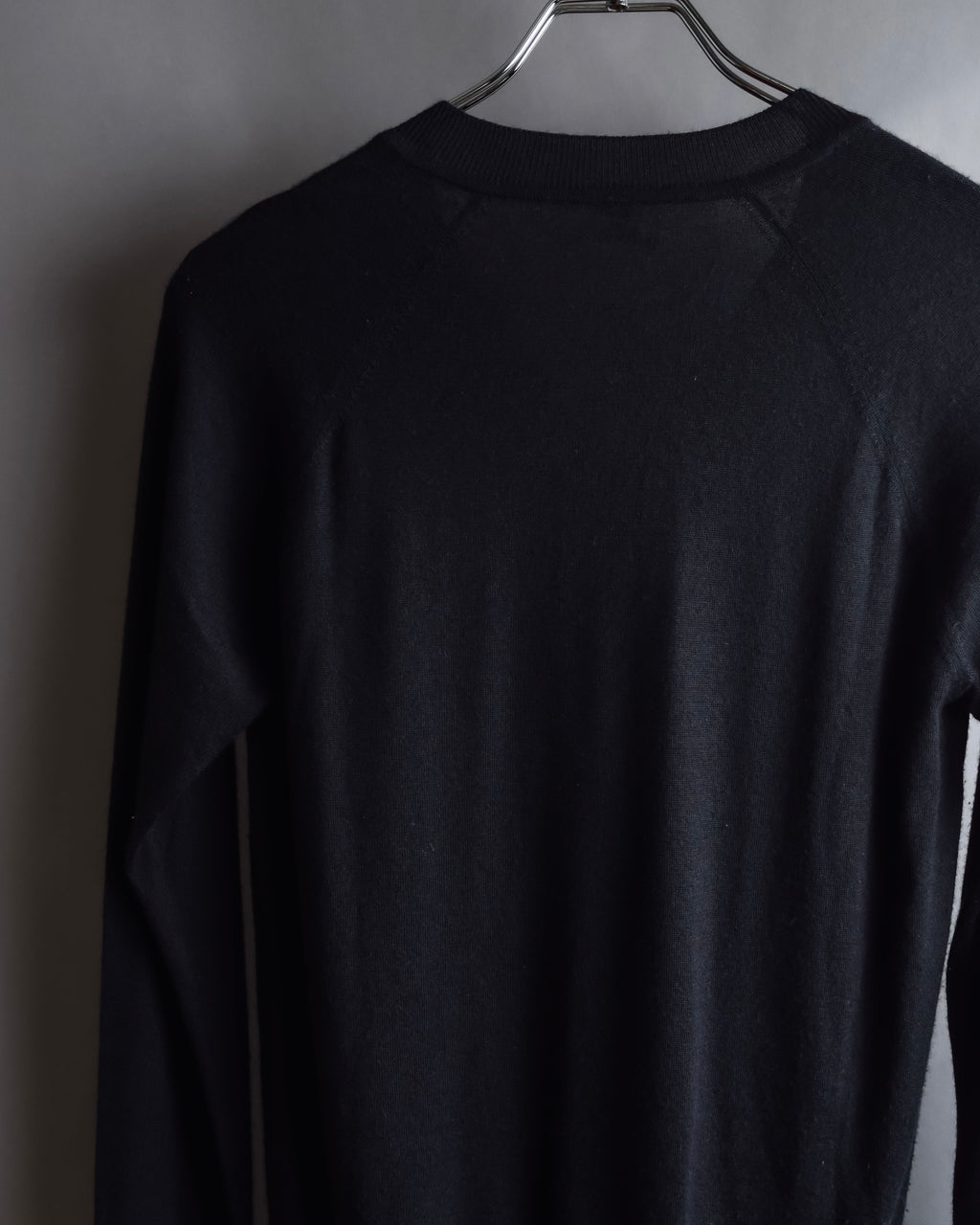 "HERMES" Cashmere silk blend V-neck knit