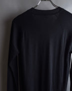 "HERMES" Cashmere silk blend V-neck knit